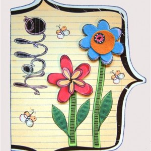 Hybrid Flower card