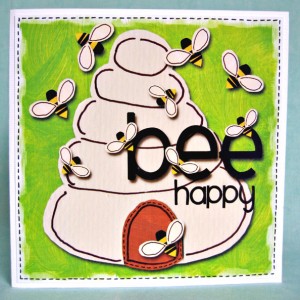 Bee Happy (hybrid card)