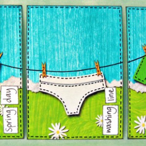 Laundry Day ATCs (hybrid)