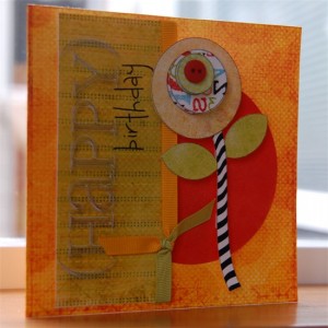 Garden of Whimsey Hybrid Card