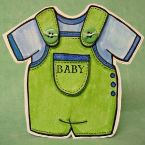 Baby (Hybrid Shape Card)