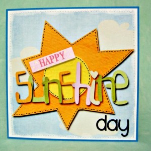 Happy Sunshine Day (hybrid card)