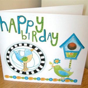 Happy Birday - Hybrid Card