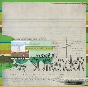never surrender