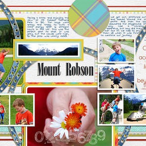For Digi Dare #240 - Mt Robson