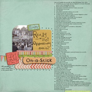 On a Stick