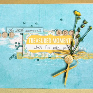 Treasured Moments card