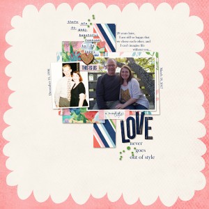Love never goes out of style...