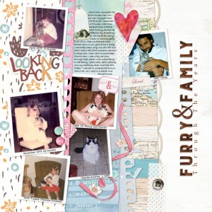 april challenge - Furry and Family Through The Years