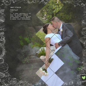 Talon-Marriage May 2017 Scraplift challenge