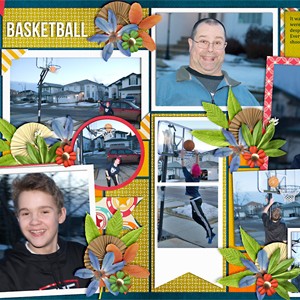 Basketball (double page)