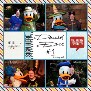 Donald in Four Parks