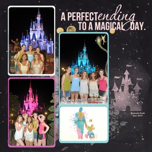 Slow Scrap Friday 5/5 - Goodnight Castle