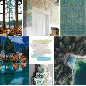 Moodboard 3- Summer's Goodbye at the Lake