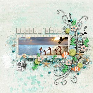 Sunset Swim