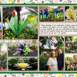 Glass Art Exhibit at Phipps Conservatory