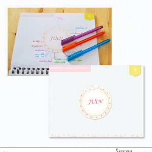 BUJO. Calendar Wheel