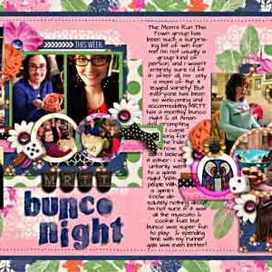 Bunco night!