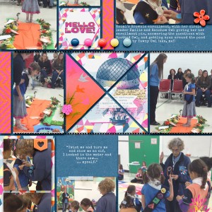 Naomi's Brownie Enrollment