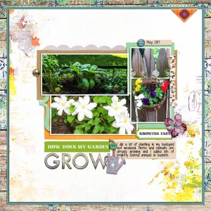 June 2017 Scraplift Challenge - Grow