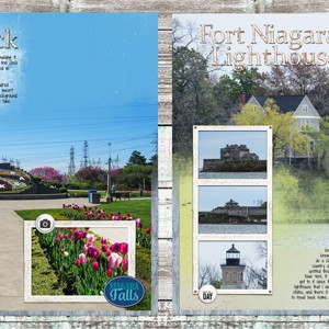 Niagara Falls Day3 - Floral Clock and Lighthouse