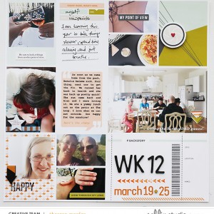 Sahlin Studio CT Theresa Moxley | 2017 Project Life Week 12 ft. Viewpoints!!!!