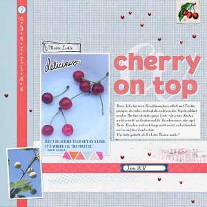 A cherry on top