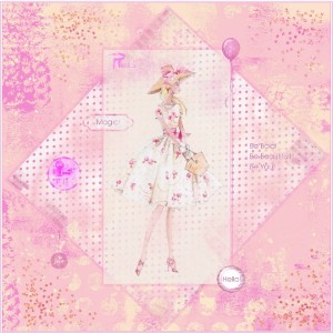 Lynn Grieveson-June Designer-Scraplift Challenge-Be Beautiful