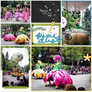 HKDL fantasy parade (left)