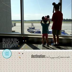 destination: the happiest place on earth