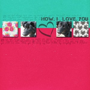 How I love you