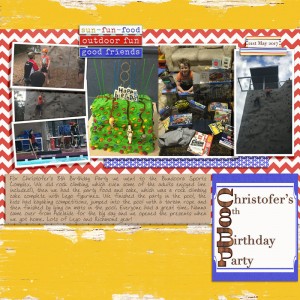 Christofer's 8th Birthday Party
