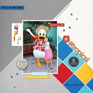 Easter 2017- Meeting Donald Duck
