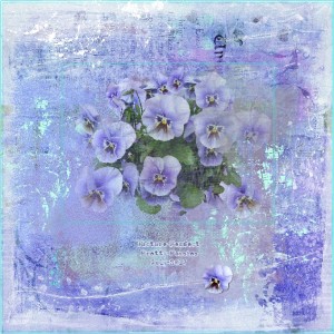 Dawn Inskip-June/July Challenge-Play & Win-Template Challenge-Pretty Pansies