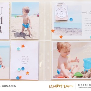 Paislee-SummerVibes-6x8summer2016minialbum-byLoredanaBucaria