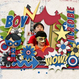 When I grow up I want to be a superhero!
