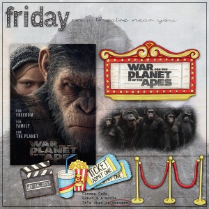 Movie Lunch Date (July Journal Challenge)