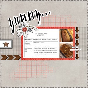 July Template challenge; Paislee-pressplateNo42 - My favorite recipe