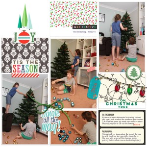 christmas past- tree trimming