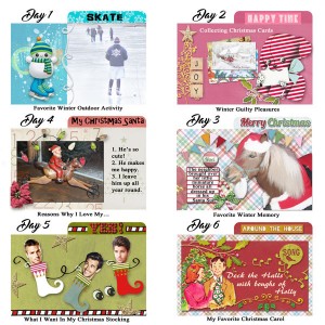 Christmas in July Days 1-6