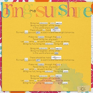 Bring Me Sunshine