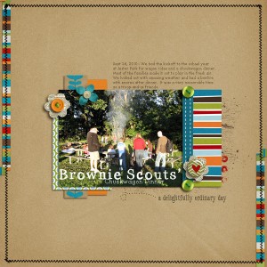 Brownie Scouts Chuckwagon Dinner