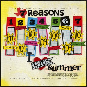 I HATE SUMMER!