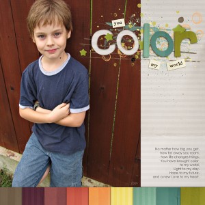 You Color My World.