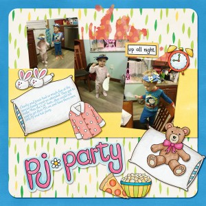 PJ and Hat Party