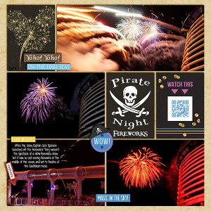 Pirate Night Fireworks