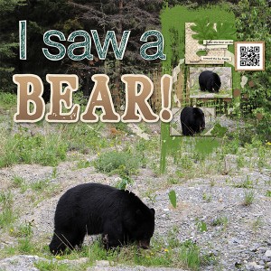I saw a bear!