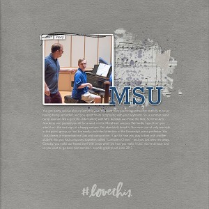 MSU: August Style Challenge