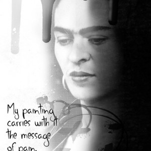AJ- August # 2 - Frida Kahlo - Fluidity