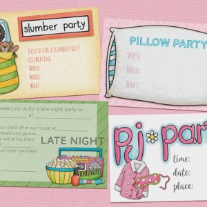 Slumber Party Invites